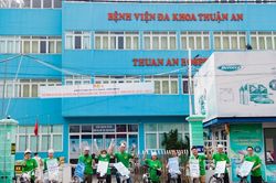 Bình Dương: Diễu hành xe đạp tuyên truyền phòng, ngừa HIV/AIDS