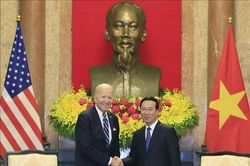 Chủ tịch nước Võ Văn Thưởng hội kiến Tổng thống Hoa Kỳ Joe Biden