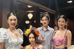 Những lần Hòa Minzy 'đọ' chiều cao với Hoa hậu: Vì sao Đỗ Thị Hà gây chú ý nhất?