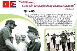 50 năm chuyến thăm lịch sử của Lãnh tụ Cuba Fidel Castro đến Việt Nam