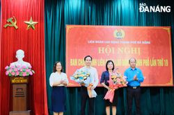 Bà Phan Thị Thúy Linh được bầu giữ chức Chủ tịch Liên đoàn lao động thành phố