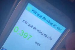 Sau cuộc vui liên hoan cuối tuần, người đàn ông 'ghé chốt' nộp phạt 17 triệu đồng