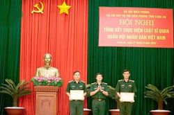 Bộ đội Biên phòng tỉnh Long An tổng kết thực hiện Luật Sĩ quan Quân đội Nhân dân Việt Nam