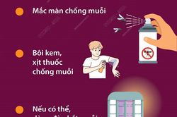 Biện pháp tránh bị muỗi đốt, phòng tránh hiệu quả sốt xuất huyết