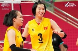 Kết quả bóng chuyền nữ ASIAD 19: Việt Nam khởi đầu thuận lợi