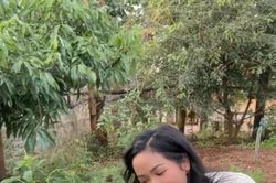 Mỏi mắt ngắm vườn rau xanh mướt tại quê nhà của H'Hen Niê