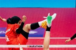 ASIAD 19: Cầu mây nữ Việt Nam giành Huy chương Vàng