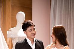 Khả Ngân - Thanh Sơn tình tứ, mặc đồ như cô dâu chú rể