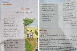 Sách Ngữ văn lớp 6: Phụ huynh ngán ngẩm vì bài thơ 'Bắt nạt' gieo vần với 'trêu mù tạt', 'dễ lây'