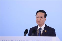 Chủ tịch nước Võ Văn Thưởng phát biểu tại Diễn đàn cấp cao hợp tác quốc tế Vành đai và Con đường lần thứ ba
