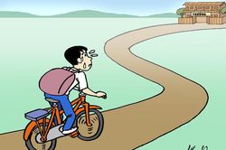 Nhiều lúc em thấy mệt, nản, muốn nghỉ học. Xin ông giáo cho em lời khuyên ạ!