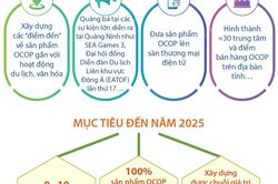 Quảng Ninh đặt mục tiêu có 8-10 sản phẩm OCOP chuẩn 5 sao vào năm 2025