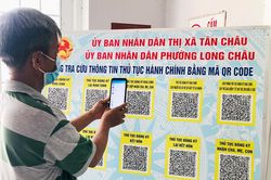 Chỉ số hài lòng của người dân TX. Tân Châu được nâng lên