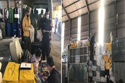 Đồng Tháp: Tiêu hủy gần 300.000 bao thuốc lá nhập lậu