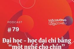 Đại học - học đại chi bằng 'một nghề cho chín'