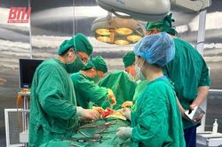 Điều trị ung thư gan bằng phương pháp cắt gan kiểm soát cuống Takasaki tại Bệnh viện Đa khoa tỉnh Thanh Hóa