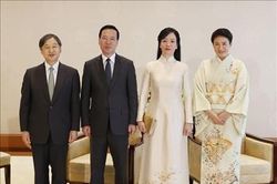 Chủ tịch nước Võ Văn Thưởng hội kiến Nhà vua Nhật Bản Naruhito