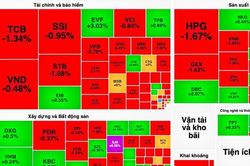 VN-Index tuột mốc 1.100 điểm vào cuối phiên