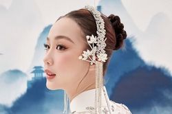 Soi trang phục của Bảo Ngọc trong phần mở màn chung kết Miss Intercontinental