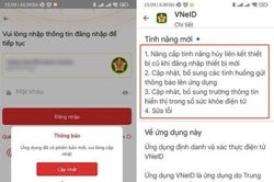 Những tính năng mới được ra mắt tại phiên bản VNeID 2.1.2