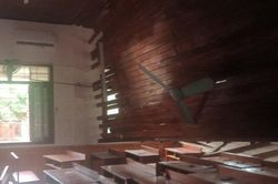 Thông tin mới vụ sập trần gỗ khiến nhiều học sinh bị thương ở Nghệ An