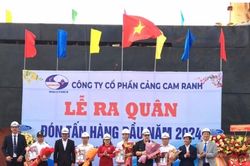 Cảng Cam Ranh ra quân đầu năm mới