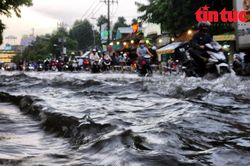 TP Hồ Chí Minh chủ động ứng phó đợt triều cường lên cao xấp xỉ mức báo động III