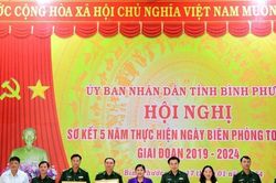 Bình Phước: Sơ kết 5 năm Ngày Biên phòng toàn dân