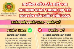 Cảnh báo từ việc mua bán, sử dụng trái phép pháo nổ dịp Tết