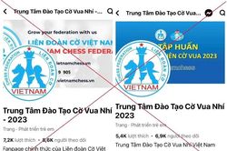 Bí ẩn sau fanpage 'Trung tâm Đào tạo Cờ vua nhí'