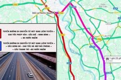 Ngỡ ngàng với tuyến đường mới 8 làn, rộng hơn cao tốc Pháp Vân, xe chạy 80km/h về Hà Nội