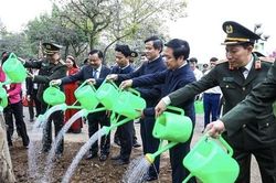 Bộ Công an phát động 'Tết trồng cây năm 2024 - Vì một Việt Nam xanh'