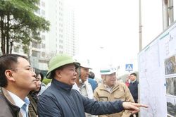 Bí thư Hà Nội thị sát nhà máy xử lý nước thải Yên Xá
