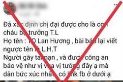 Xử phạt người đăng thông tin sai về vụ va chạm trên đường Trần Cung