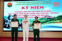 Hội Truyền thống Trường Sơn - đường Hồ Chí Minh TP Sầm Sơn kỷ niệm 65 năm ngày mở đường Hồ Chí Minh