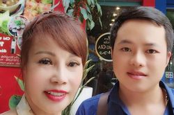 'Cô dâu 62 tuổi' Thu Sao khen chồng trẻ 'hết nước chấm'