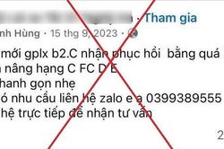 Khởi tố đối tượng lừa đảo cấp đổi giấy phép lái xe qua mạng