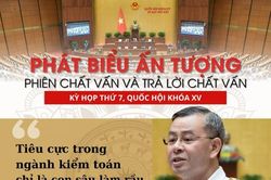 Phát biểu nào ấn tượng nhất trong phiên chất vấn và trả lời chất vấn sáng 5-6?