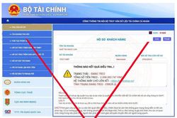 Bộ Tài chính bị giả mạo văn bản, con dấu và website