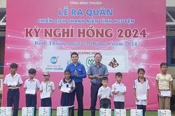 Bình Thuận ra quân 'Kỳ nghỉ hồng' tại vùng đồng bào dân tộc thiểu số