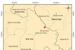 Kon Tum động đất liên tiếp sáng ngày 28/7