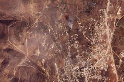 Quang cảnh Nam Lebanon sau khi bị Israel tấn công