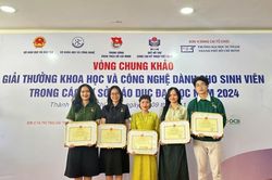 Sinh viên Đại học Đà Nẵng đoạt nhiều giải thưởng khoa học - công nghệ