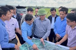 Lãnh đạo tỉnh Bình Định kiểm tra dự án Nâng cấp, mở rộng Cảng hàng không Phù Cát