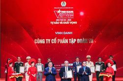 Tập đoàn TH nhận giải thưởng Vinh Quang Việt Nam 2025