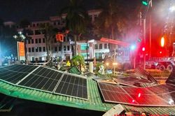 Nhiều địa phương trên địa bàn tỉnh bị ảnh hưởng của mưa dông