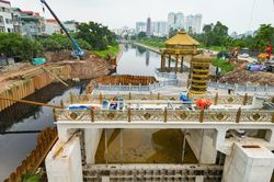 Tiến độ hồi sinh sông Tô Lịch: Quyết tâm 'về đích' đúng hẹn