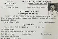 Truy bắt phạm nhân trốn khỏi trại giam ở Nghệ An chiều 18/8
