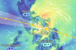 Bão Bualoi sắp vượt Philippines, mạnh trở lại trên Biển Đông