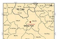 Quảng Ngãi: Liên tiếp xảy ra động đất ở xã Măng Bút